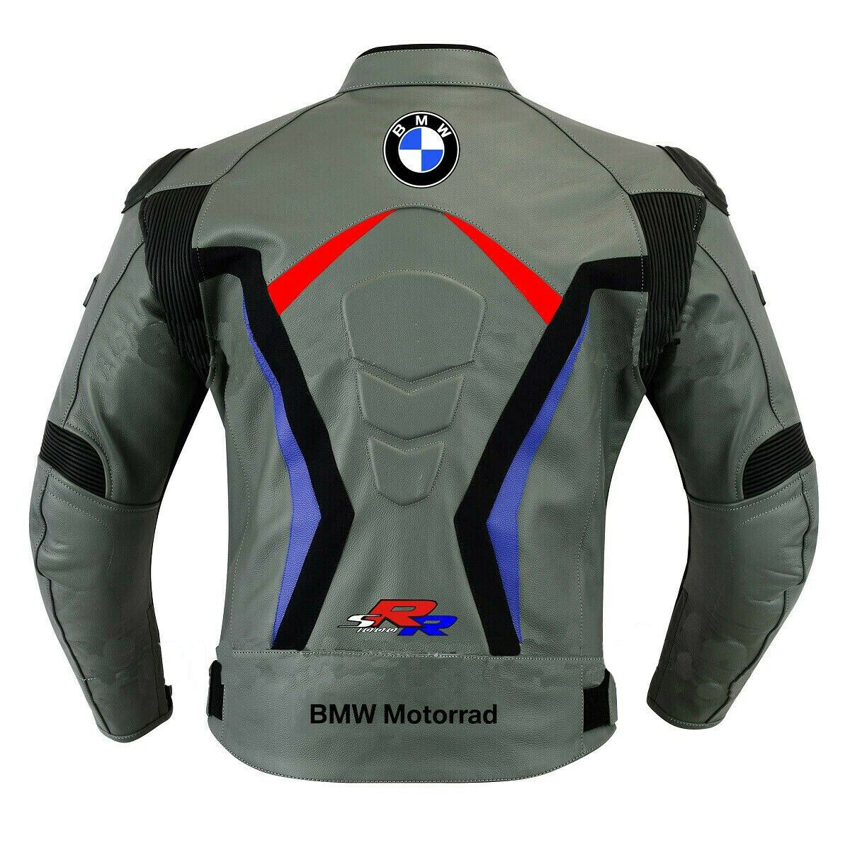 BMW Motorcycle Leather Jacket Racing Motorbike Cruiser Leather Jacket Armors